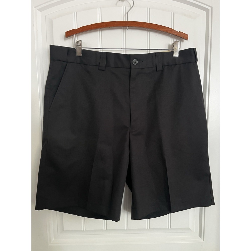 New! Oak Hill Men's Size 40 Black Casual Work Hiking Golf Shorts Pockets 671